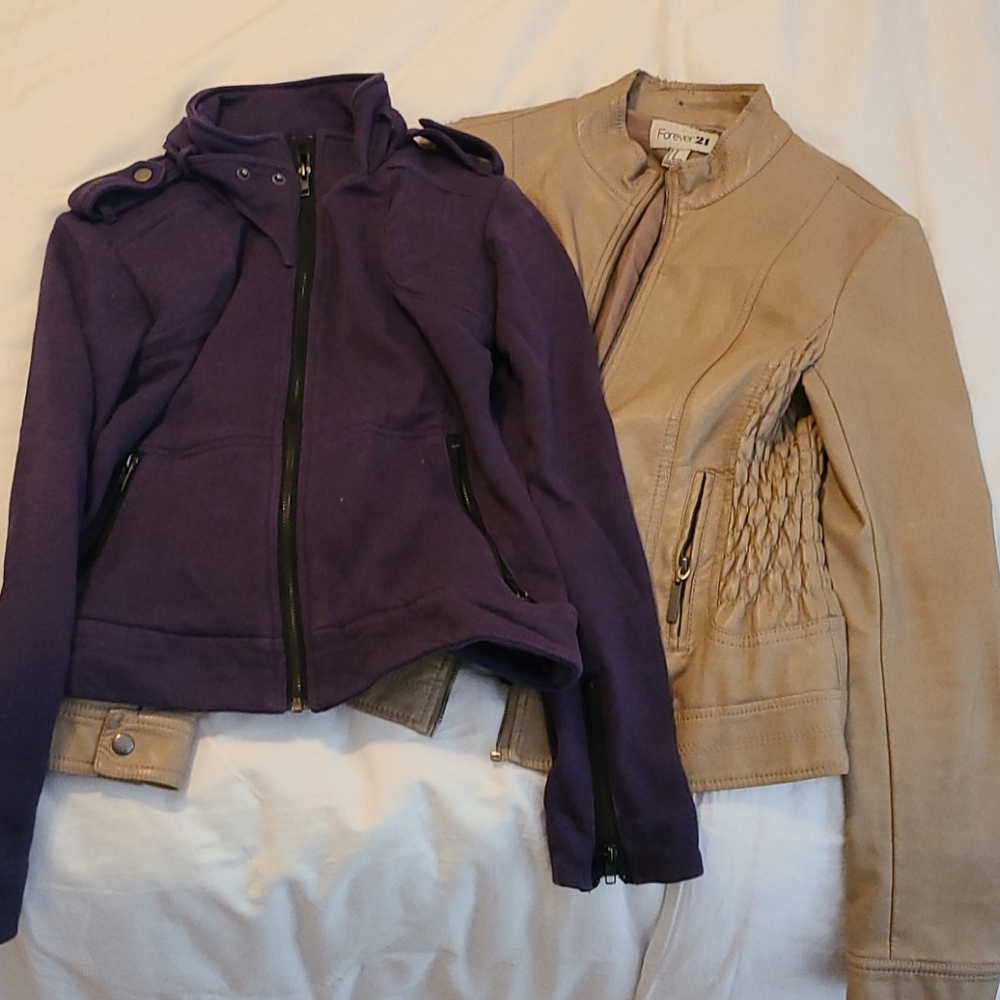 Bundle of 2 size M jackets.